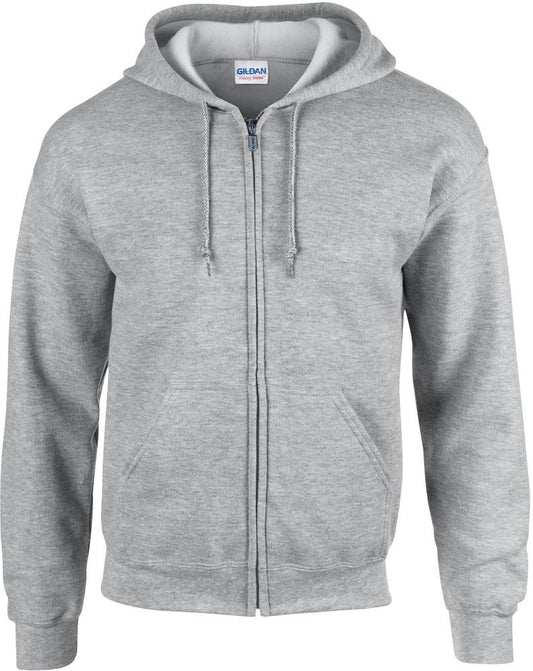 tri blend zip hoody